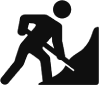 Paving contractor icon